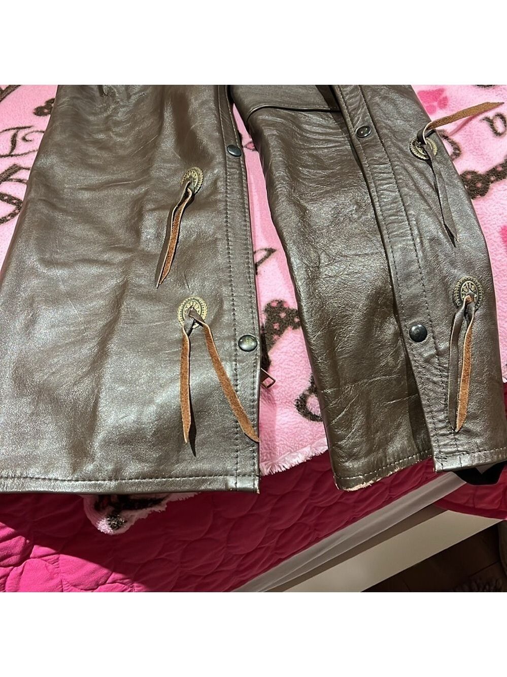 Leather Riding Chaps Custom - Picture 8 of 8